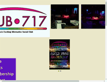 Tablet Screenshot of club717.ca